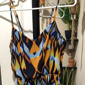 Vibrant multicolor dress